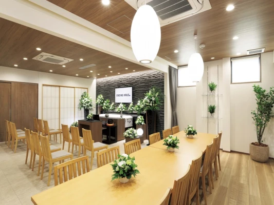 公益社 エンディングハウス石切で葬儀を行なった写真