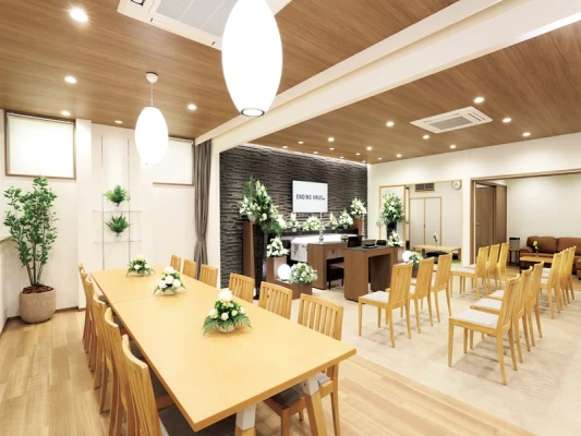 公益社 エンディングハウス今里で葬儀を行なった写真