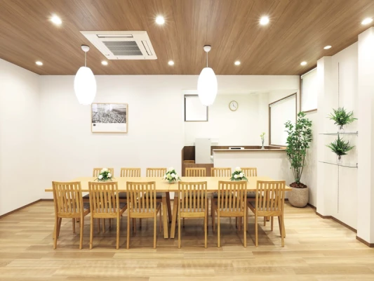 公益社 エンディングハウス今里で葬儀を行なった写真