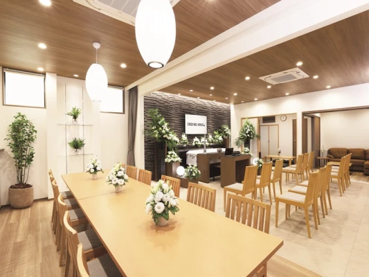 公益社　エンディングハウス大正で葬儀を行なった写真