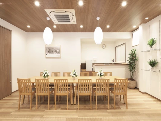 公益社　エンディングハウス大正で葬儀を行なった写真