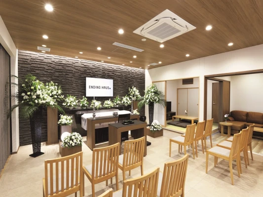 公益社　エンディングハウス八尾青山で葬儀を行なった写真