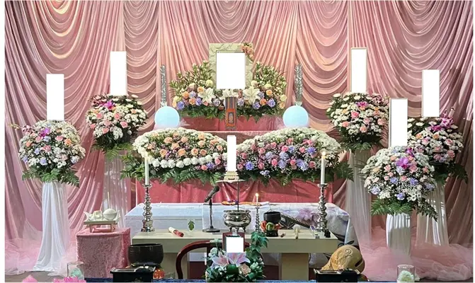 日本の心（八王子店）で葬儀を行なった写真