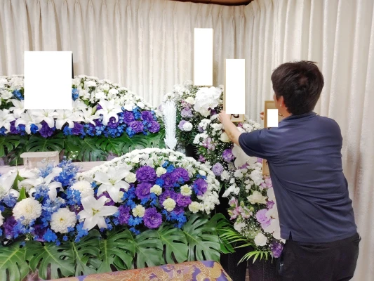 日本の心（八王子店）で葬儀を行なった写真