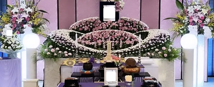 セレモニーツナグ（順心寺会館）で葬儀を行なった写真