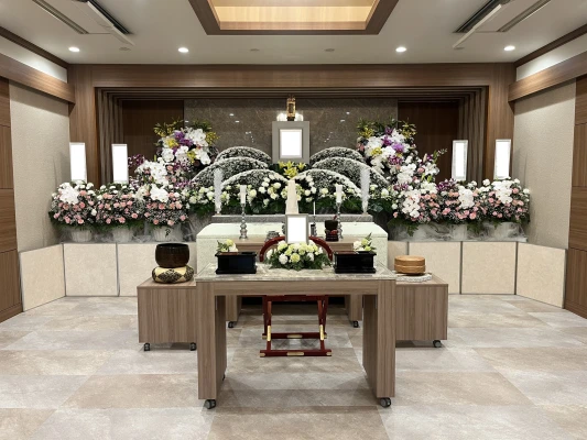 合同会社いい日旅立ちで葬儀を行なった写真