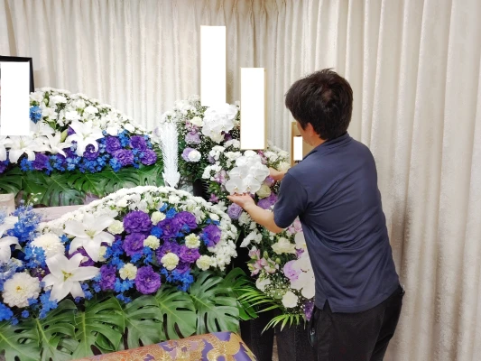 日本の心（相模原店）で葬儀を行なった写真