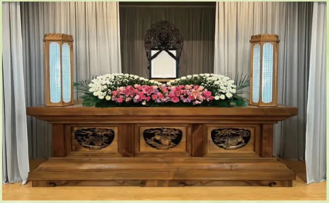 葬儀屋想わ　相愛会館で葬儀を行なった写真