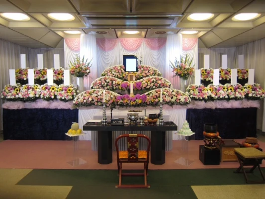 さかい葬祭で葬儀を行なった写真