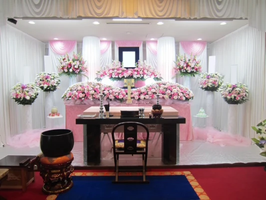 さかい葬祭で葬儀を行なった写真