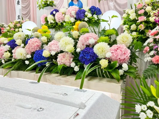 株式会社みはしで葬儀を行なった写真