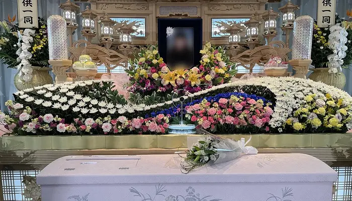 光陽堂（光陽堂ホール）で葬儀を行なった写真