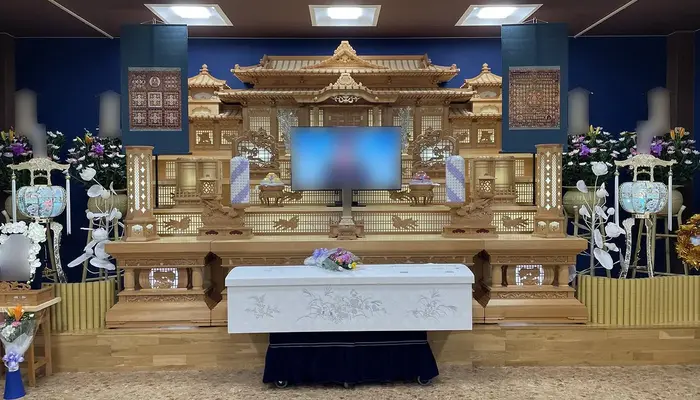 光陽堂（光陽堂ホール）で葬儀を行なった写真