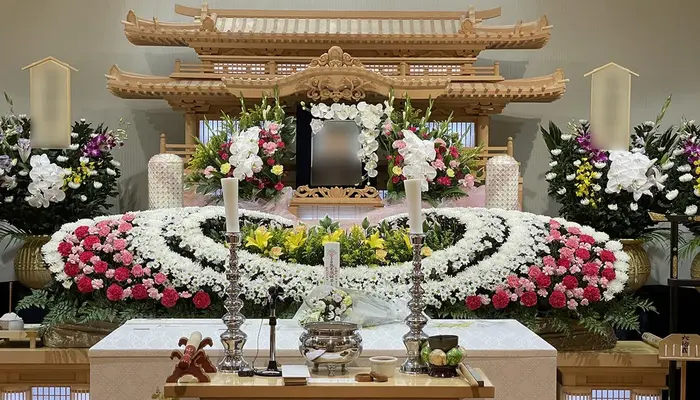 光陽堂（光陽堂ホール）で葬儀を行なった写真