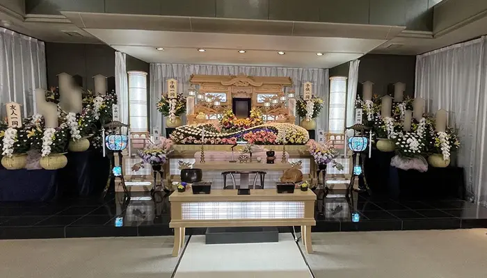 光陽堂（光陽堂ホール）で葬儀を行なった写真