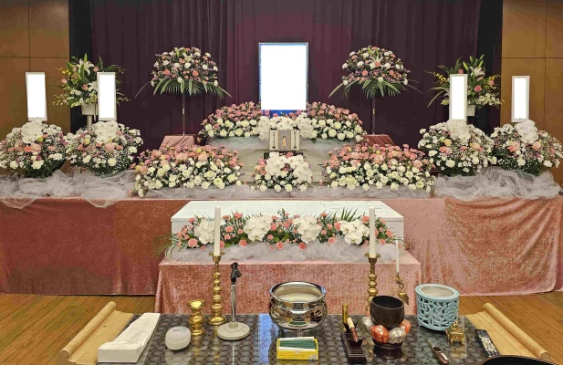 円心合同会社で葬儀を行なった写真