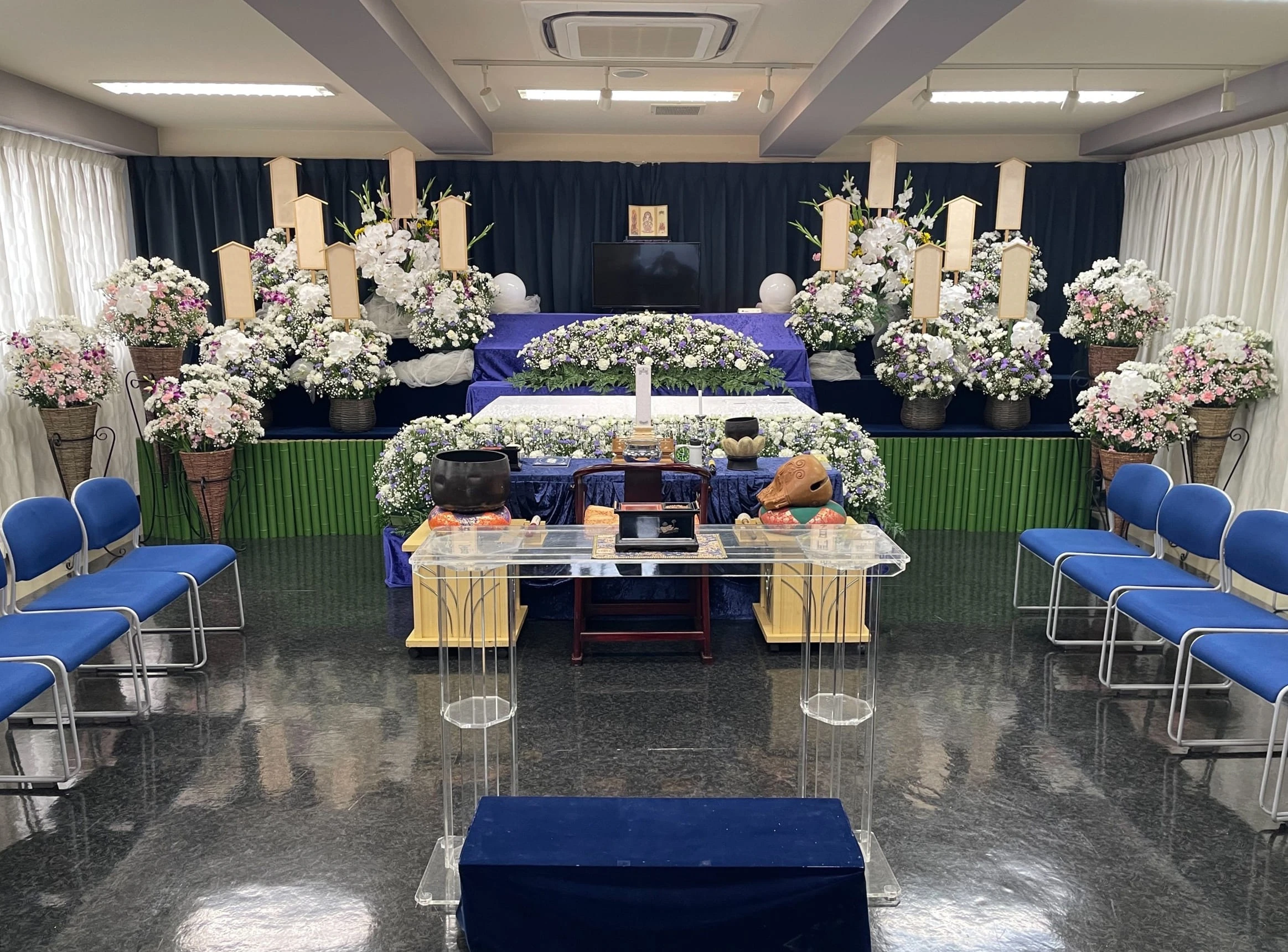 花彩典 城南ライフホールにて15名の一日葬