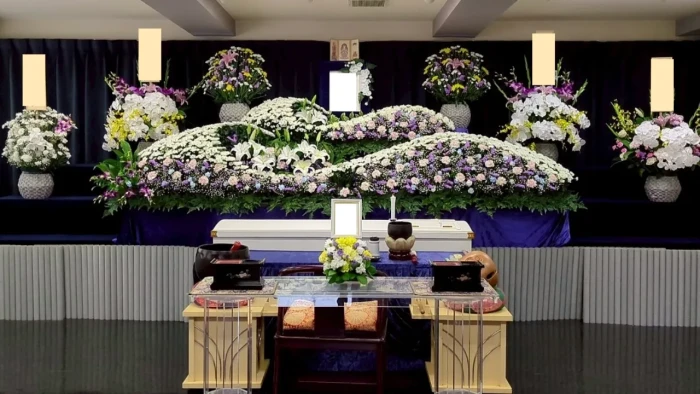 花彩典　城南ライフホールで葬儀を行なった写真