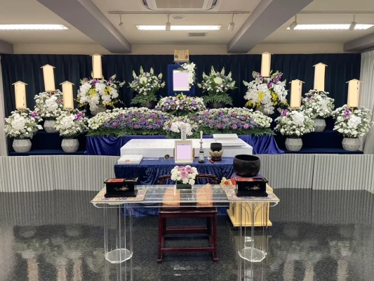 花彩典　城南ライフホールで葬儀を行なった写真