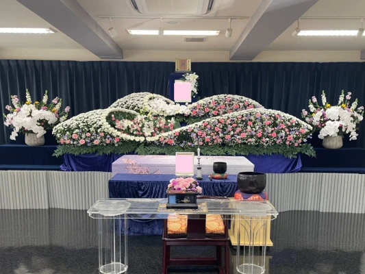 花彩典　城南ライフホールで葬儀を行なった写真