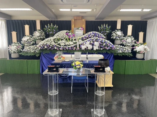 花彩典　城南ライフホールで葬儀を行なった写真