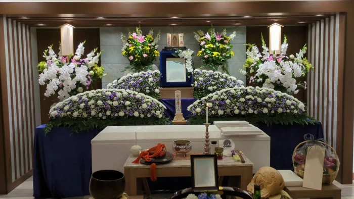 花彩典　城南ライフホールで葬儀を行なった写真
