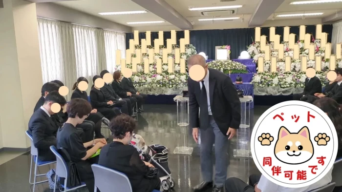 花彩典　城南ライフホールで葬儀を行なった写真