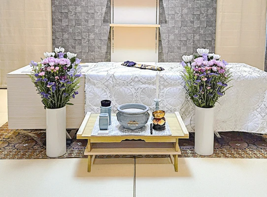 メモリアルホールみつわ 小海店で葬儀を行なった写真