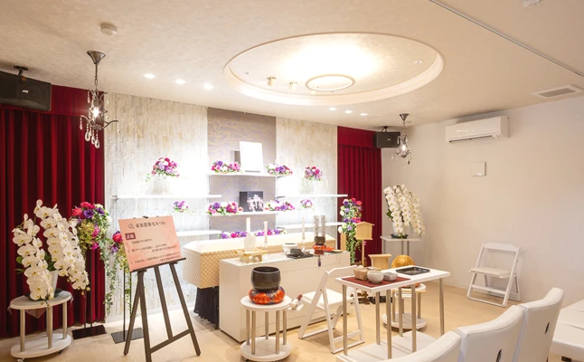 家族葬邸宅みつわ　岩村田店で葬儀を行なった写真