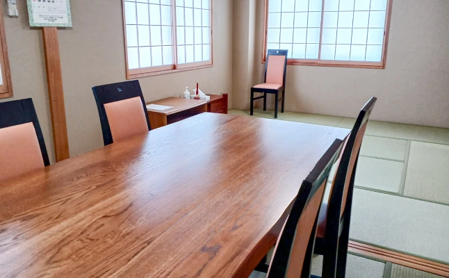 家族葬邸宅みつわ　梓川店で葬儀を行なった写真