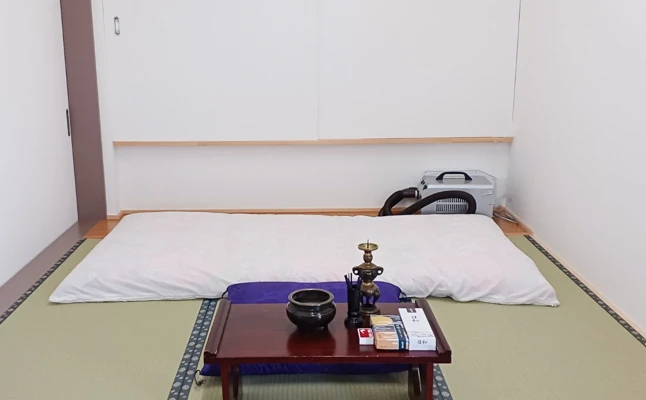 家族葬邸宅みつわ　笹賀店で葬儀を行なった写真