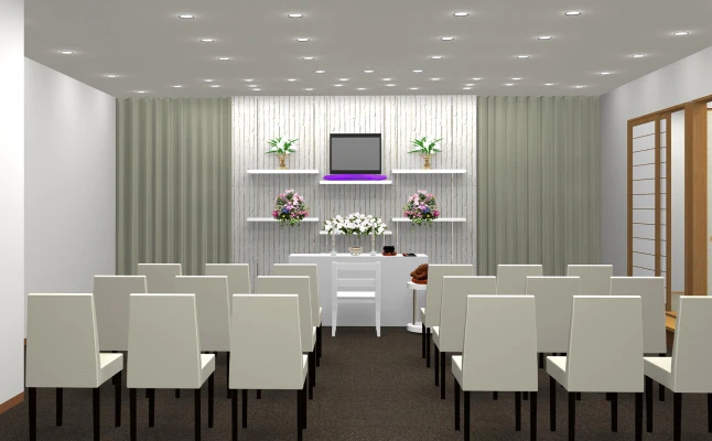 家族葬邸宅みつわ 金井田店で葬儀を行なった写真