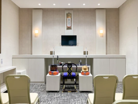 小さなお葬式 堺深井ホールで葬儀を行なった写真