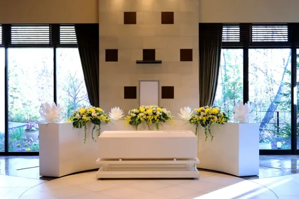 コープの家族葬ウィズハウス恵庭で葬儀を行なった写真