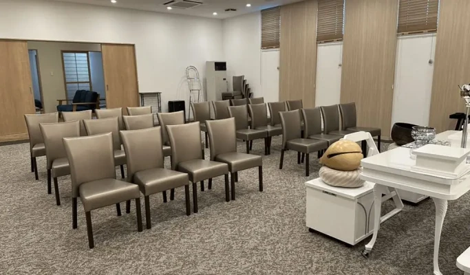 コープの家族葬ウィズハウス石狩で葬儀を行なった写真