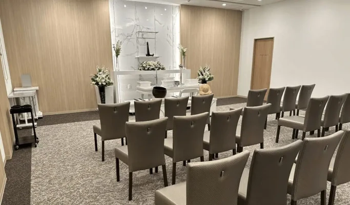 コープの家族葬ウィズハウス石狩で葬儀を行なった写真