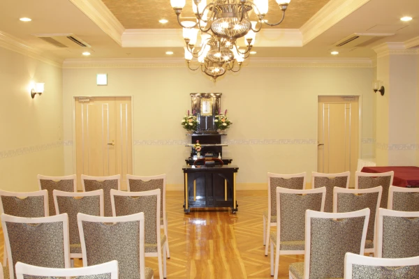 八尾市美園町ホールで葬儀を行なった写真