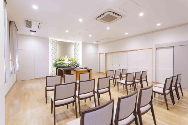 和歌山東ホールで葬儀を行なった写真