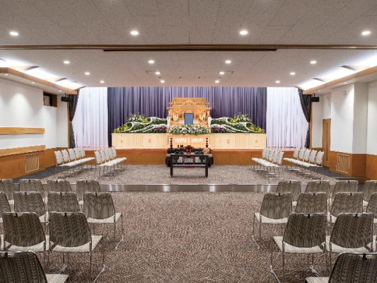 シオン犬山会館で葬儀を行なった写真