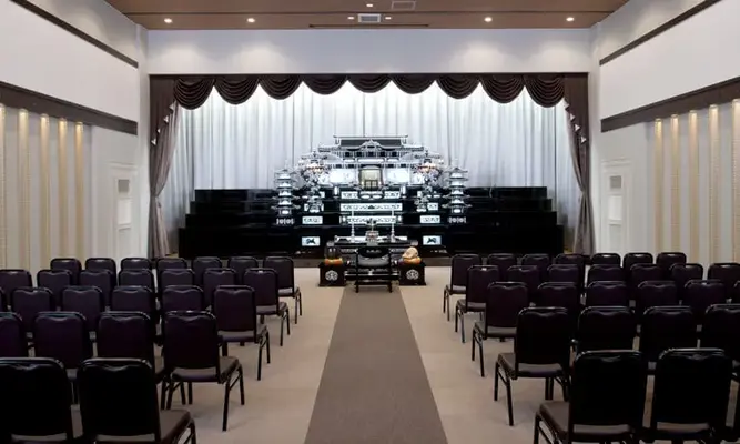 さがみ典礼 古河三杉ホールで葬儀を行なった写真