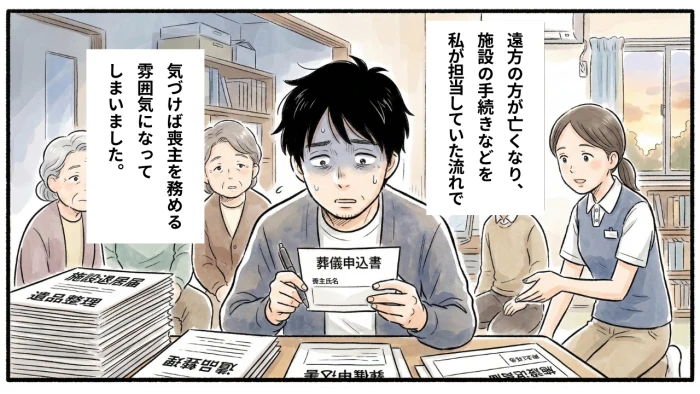 東京 直葬専門社で葬儀を行なった写真