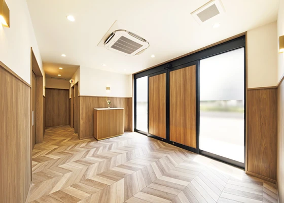 公益社　エンディングハウス市川行徳で葬儀を行なった写真