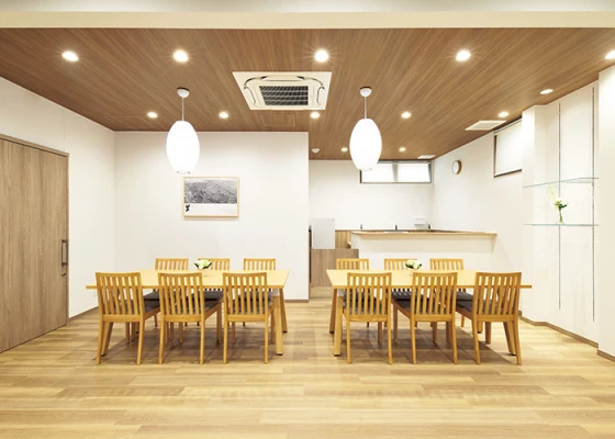 公益社　エンディングハウス市川行徳で葬儀を行なった写真