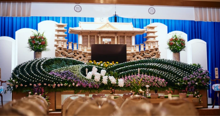 セレモール花廣別館で葬儀を行なった写真