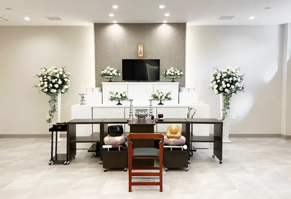 家族葬のディアネス 手稲曙ホールで葬儀を行なった写真