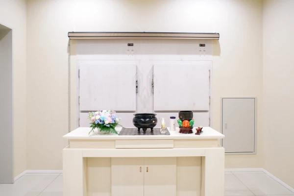 鶴瀬駅前メモリードホールで葬儀を行なった写真