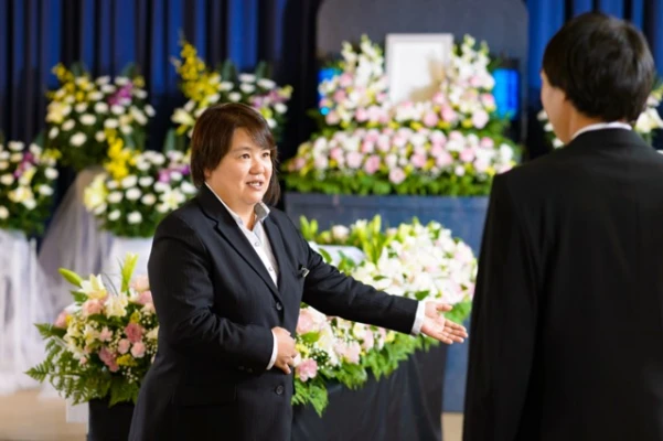 鶴ヶ島駅前メモリードホールで葬儀を行なった写真