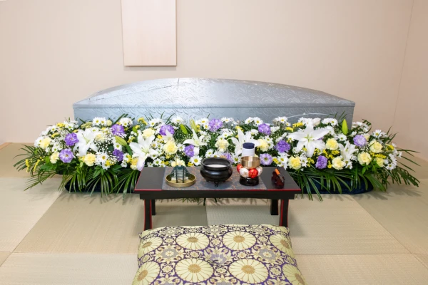 高崎吉井メモリードホールで葬儀を行なった写真