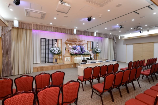 高崎北メモリードホールで葬儀を行なった写真