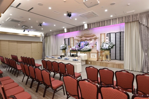 高崎北メモリードホールで葬儀を行なった写真